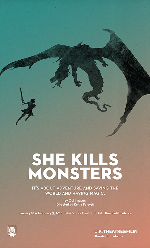 SHE KILLS MONSTERS Poster