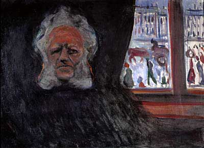 Portrait of Ibsen, by Edvard  Munch