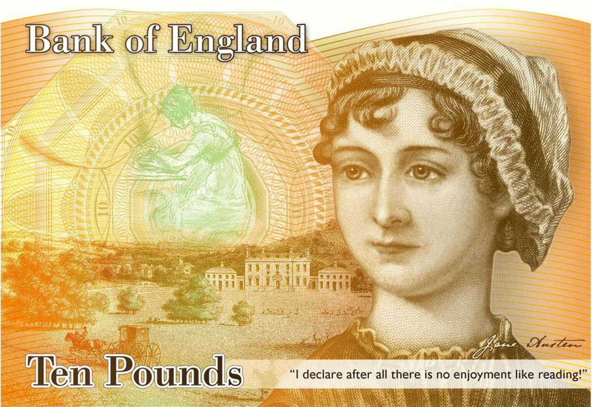 Jane Austen banknote